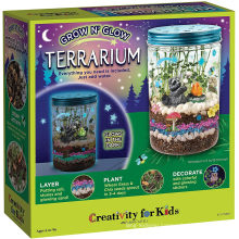 Creativity for Kids Grow ′n Glow Terrarium Kit for Kids - Science Activities for Kids